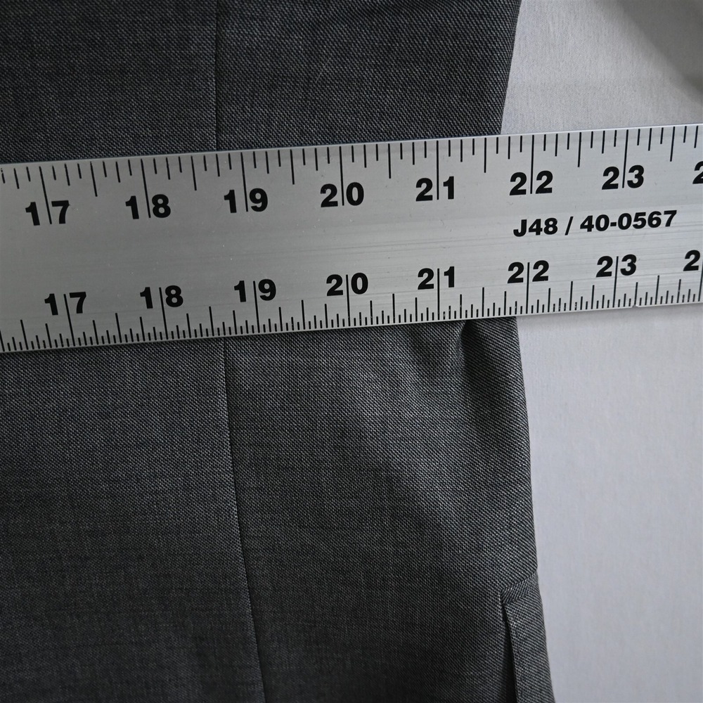 Daniel Cremiuex 42L Gray Sharkskin Loro‎ Piana Blazer Suit Jacket Sport Coat - Picture 8 of 12